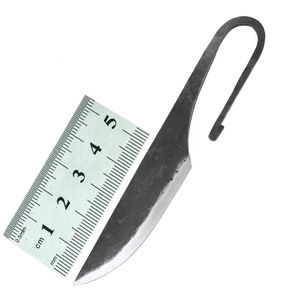 Couteau de cuisine multifonctionnel à lame unique en acier au carbone forgé à la main, style médiéval antique, personnalisé, fait main, OEM, Burraq - Product Image 4