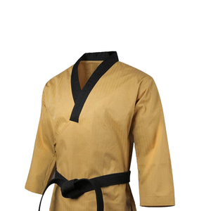 High Quality New Design Karate Uniform Customized Logo Martial Arts Wear 100% Cotton Breathable Quick Dry Lightweight for Sale - Product Image 2