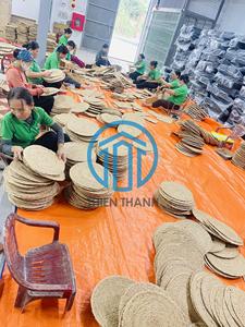 Vietnam Handmade Woven Placemat Wholesale Supplier Flower Woven Placemat Decorative Dining Table <b>Accessory</b> OEM ODM - Product Image 5