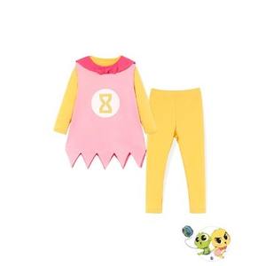 Conjunto de Ropa Infantil Estilo Coreano OZKIZ, Diseño de Dibujos Animados, Moda al por Mayor para Niñas de 2 a 6 Años, para Primavera/Otoño - Product Image 1