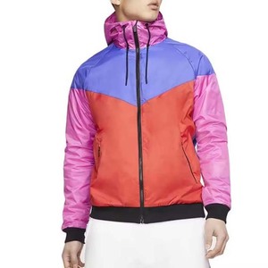 ชุดเซ็ตเสื้อแจ็คเก็ตกันลมและกางเกงขาสั้นสำหรับผู้หญิง รุ่นคัสตอม 2026  ชุดเซ็ตเสื้อแจ็คเก็ตกันลมและกางเกงขาสั้นไนลอนสำหรับผู้หญิงและผู้ชาย - Product Image 3