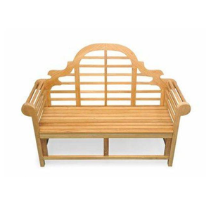 Banc de jardin d'extérieur le plus vendu, au style moderne et épuré, en teck massif, pour deux personnes. - Product Image 2