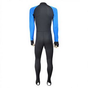 Combinaison de plongée unisexe en spandex, fermeture éclair sur la poitrine, manches courtes, protection solaire, respirante, pour la natation, la plongée avec tuba, le surf, OEM/ODM - Product Image 2