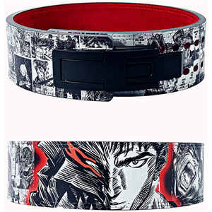 High Quality Heavy Duty Strong Custom Logo Squat Powerlifting Training Lever <b>Belt</b> 10MM Sublimated Cowhide Breathable - Product Image 1
