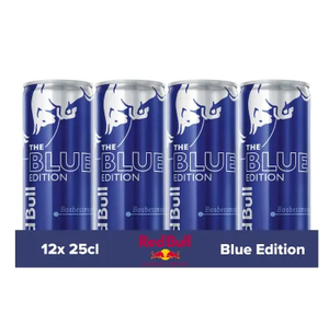 Boisson énergisante authentique Red Bull Blue Edition à la myrtille, 24 canettes de 250 ml, 80 mg de caféine, saveur myrtille fruitée, vente en gros, approvisionnement en vrac - Product Image 2