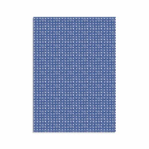 Serviettes de cuisine de qualité supérieure, séchage rapide, écologiques, blanches et bleues, motif gaufré, en coton, provenant d'Inde - Product Image 3
