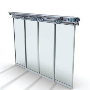 Fabricante de Sistemas de Puertas Corredizas Telescópicas Automáticas de Vidrio para Edificios Comerciales <span class=keywords><strong>con</strong></span> Entradas Amplias - Product Image 1