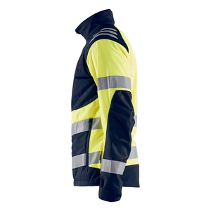 Men's Winter Hi Vis Safety Jacket <b>Waterproof</b> Jacket With Long Sleeves Reflective Safety Workwear Jacket BY HI - Product Image 3