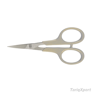 Tijeras Profesionales de Acero Inoxidable de Alta Calidad para Cutículas, Curvas, con Punta Afilada y Mango Cómodo para Mano Derecha, Cuidado de Belleza - Product Image 3