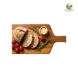 Tabla de cortar de madera de teca grande al por mayor, tabla de picar de madera de grano final grueso para carne y cocina - Product Image 5