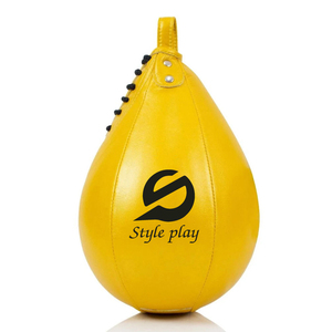<b>Custom</b> Design PU Leather Eco-Friendly Adjustable Height Speed <b>Ball</b> Gym <b>Exercise</b> Heavy Boxing Punching Training Equipment - Product Image 1
