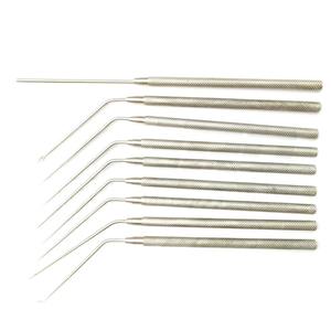 Ensemble d'instruments de stéphatoïdectomie de 9 pièces, manuel, en acier inoxydable allemand, réutilisable pour la chirurgie ORL et l'otologie - Product Image 4