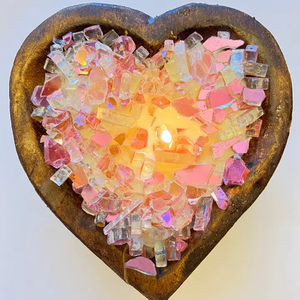 Manufacture <b>Heart</b> <b>Shape</b> Wooden Eco-Friendly Polished Classic Design Dough Bowl Decorative Item - Product Image 1