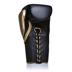 Phenom Boxing Metallic Blue/<b>silver</b> Lace up Sparring <b>Gloves</b> OEM Customized Logo Kick Boxing Martial Arts Boxing <b>Gloves</b> for Adults - Product Image 6