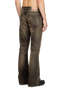 Jeans en denim pour homme 2026 de haute qualité, coupe évasée, délavage vintage, effet stonewash, respirant, style streetwear hip-hop, OEM ODM, en coton - Product Image 3