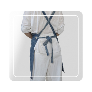Tablier de travail sans manches en toile pour la découpe du bois, avec sangle de cou réglable et grandes poches avant (personnalisable) - Product Image 6