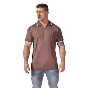 Polo de golf liso para hombre de alta calidad con diseño personalizado de alta calidad, Color sólido para deportes, camiseta informal con estampado de logotipo inteligente para hombre - Product Image 1