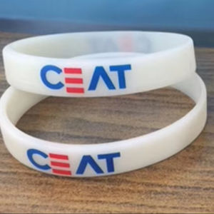 Glow In Dark Silicon Wristband - Product Image 1