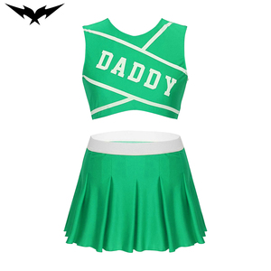 Vêtements de cheerleading personnalisés Bigetron Sports en gros pour filles et femmes, matière Spandex/Polyester, impression par transfert thermique - Product Image 2
