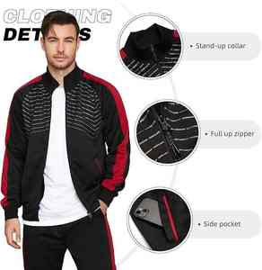 Conjunto Deportivo Personalizado para Hombre, Sudadera con Capucha y Cierre, Pantalones Deportivos, Ropa Deportiva para Gimnasio - Product Image 4
