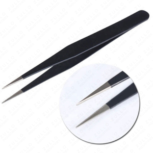 Pinzas para Pestañas de Acero Inoxidable de Primera Calidad, Punta Puntiaguda, Antideslizantes, Aplicador de Pestañas de Precisión, Herramienta de Diseño Nuevo de Alta Calidad - Product Image 4