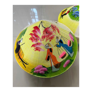 Traditional Vietnamese Conical Hat Handmade Bamboo Palm <b>Leaf</b> Sun Shade Festival Decoration Travel Souvenir Craft Vietnam Export - Product Image 1