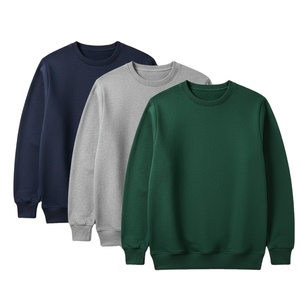 Sudadera de cuello redondo para hombre de alta calidad, Jersey informal de manga larga, mezcla de algodón, ropa de calle de lana cálida, ropa de invierno al por mayor OEM - Product Image 1