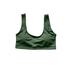 High Waist 2 Piece Sleeveless Crop Tops Racerback Sports <b>Bra</b> Shorts Yoga Outfits Women Workout Sets - Product Image 3