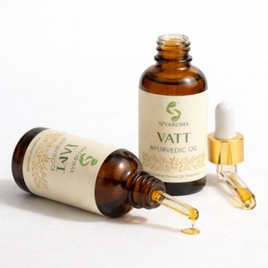 Superior Vatt Ayurvedic Massage Oil Blended with Expertise for Professional Wellness Brands and Large-Scale B2B Supply Needs - Product Image 1