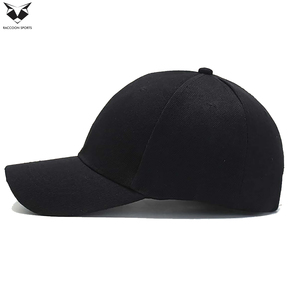 Gorra de Béisbol Negra, Ajustable, Precio al por Mayor, para Adultos, Estilo Urbano, Deportivo, Verano, Estructurada, Precurvada - Product Image 3