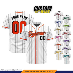 Camisetas de Béisbol Unisex 2025 para Adultos, Personalizadas con Bordado Frontal, Transpirables, Cuello en V, Manga Corta, Correa Ajustable, Corte Holgado - Product Image 1