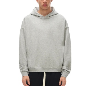 เสื้อฮู้ดดี้คุณภาพสูง ผ้าฝ้าย 100% หนานุ่ม แบบเรียบ ไม่มีลาย  ขนาดใหญ่พิเศษ ใส่ได้ทั้งชายและหญิง  รับสกรีนโลโก้  มีไซส์พลัสไซส์สำหรับผู้ชาย - Product Image 1