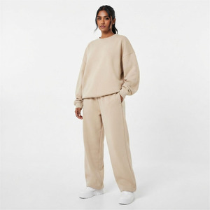 Ensemble de survêtement polaire imprimé délavé à l'acide pour homme, sweat à capuche et pantalon de jogging, deux pièces décontractées d'hiver à épaules tombantes - Product Image 1