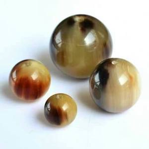 Natural Horn <b>Disc</b> Beads Oval <b>Cut</b> Flat <b>Stone</b> Bead Strand for Necklace Earring Making - Product Image 4