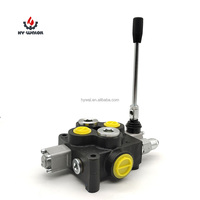 Vanne hydraulique monobloc Hy-Waloil 25 GPM, vanne de commande hydraulique à double effet, verrouillage pour tracteurs compacts