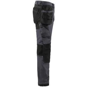 Pantalon cargo d'été pour homme 2025, tendance, en laine, taille mi-haute, respirant, séchage rapide, avec cordon de serrage, style travail, collection 2026 - Product Image 4