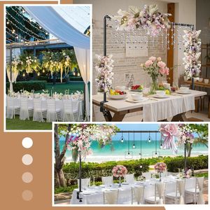 Supporto Regolabile da Tavolo con Morsetti, Lunghezza 31-110, Altezza 31-64, Nero, per Arco Nuziale - Product Image 4