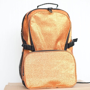 Personalized Waterproof Anti-Theft RFID USB Cheerleading Backpack Solar <b>Panel</b> GPS <b>Light</b> Glitter Design Custom Logo Embroidery - Product Image 4