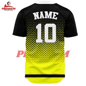 Quality Blank Unisex Plus Wholesale Breathable <b>Baseball</b>/Softball Jersey Customized Color Logo Fully Sublimation Print Premium - Product Image 2