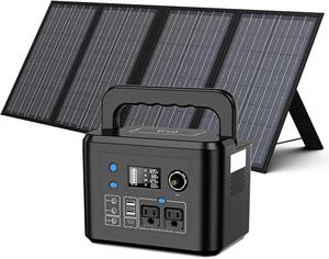 Wholesale Portable LiFePO4 Battery Power Station <b>Solar</b> <b>Panel</b> Pure Sine Wave 150W-1000W Mobile Power Bank Wireless Charging - Product Image 6