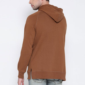 Sudadera con Capucha de Alta Calidad con Bordado Desgastado, Diseño Personalizado, Algodón, Corte Cuadrado, Estilo Vintage, Lavado Ácido para Hombre - Product Image 3