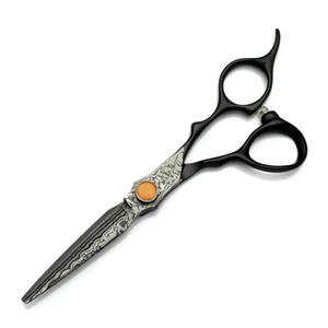 Ciseaux de barbier professionnels, ciseaux de coiffure de salon, acier inoxydable, lame aiguisée, pour droitiers, coupe de cheveux en salon - Product Image 1