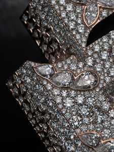 Pendentif Lettre Hip Hop Tendance en Moissanite et Argent 925, Tailles Mixtes, Effet Glacé, Certifié et qui passe le test du diamant - Product Image 6