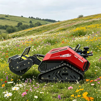 Crawler télécommandé multi-usages  Accessoires remplaçables pour machines agricoles polyvalentes pour tous types de travaux agricoles