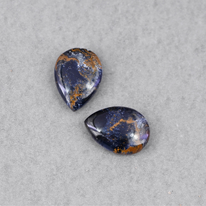 Piedra Preciosa de Pietersite de Alta Calidad, Corte Briolette en Forma de Pera de 12x16mm, Pulido Brillante, Suave, para Joyería de Plata, Colgante, Pendientes - Product Image 3