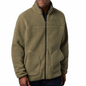 High Quality Eco Friendly <b>Sherpa</b> <b>Fleece</b> Winter Jacket Street Wear Fashion Clothing <b>Sherpa</b> <b>Fleece</b> Jacket - Product Image 1
