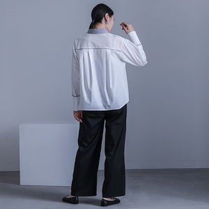 เสื้อเบลาส์และเสื้อเชิ้ตสำหรับใส่ในบ้านของผู้หญิงเก๋ไก๋ลำลองสำหรับฤดูร้อนและฤดูใบไม้ร่วงไซส์ใหญ่พิเศษ10สไตล์เก๋ไก๋ของผู้หญิง - Product Image 4