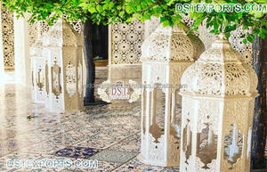 Lámparas marroquíes de escenario de boda canadiense Color personalizado Metal Durable Tamaño personalizado Decoración Aspecto vibrante - Product Image 2