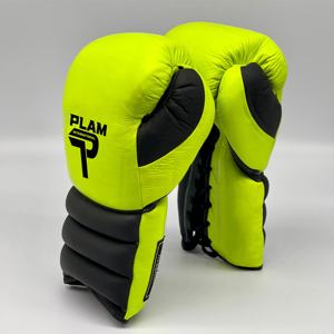 Alta calidad 16oz Classic Cow Hide Leather Hook Loop Sparring Guantes para niños y adultos Tamaños para artes marciales y boxeo - Product Image 3