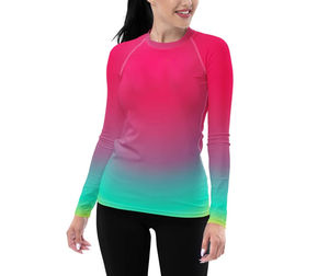 Wholesale <b>Women's</b> Rash Guard New Design Breathable Easy Wear Top Trending Hot Selling Durable Stuff Cheap Rate UPF50 Protection - Product Image 1